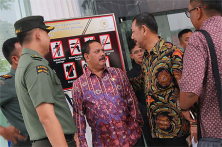 Sekda Inhil Hadiri Rakornas Pengendalian Karhutla Di Istana Negara