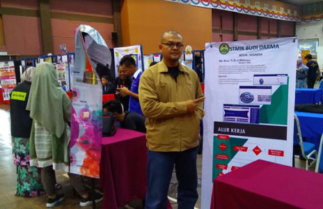 STMIK Budi Darma Ikuti Kegiatan Innovation, Project Presentation, Exhibition 2018 di Malaysia