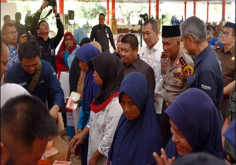 Bupati Amril Launching Program Keluarga Harapan