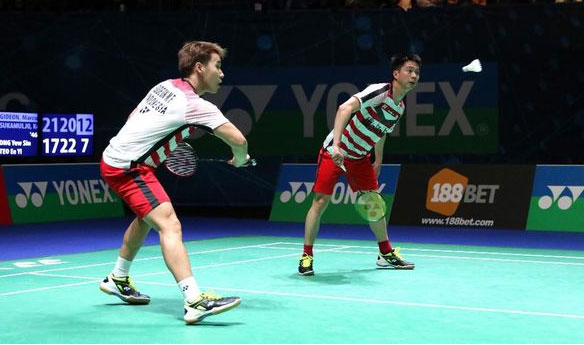 Kevin/Marcus Lolos ke Final All England 2018