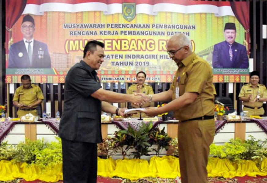 Musrenbang RKPD 2019, Pj Bupati Inhil Minta Inisiatif OPD Cari Sumber Dana Lain