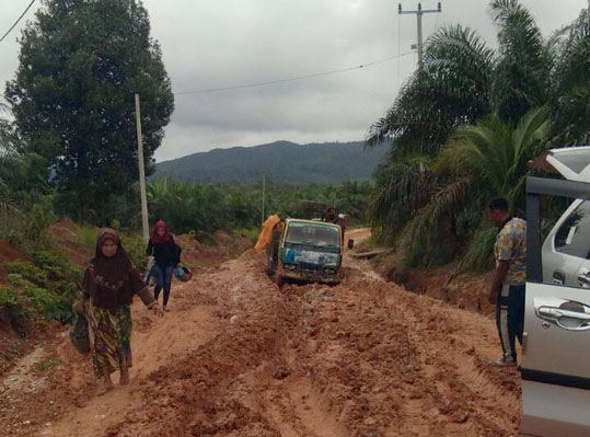 Warga 7 Desa Di Kampar Kiri Merasa di PHP Pemprov Riau