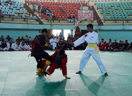 Jelang Popda Riau, Atlet Pencak Silat Bengkalis Ikuti Seleksi Dasar
