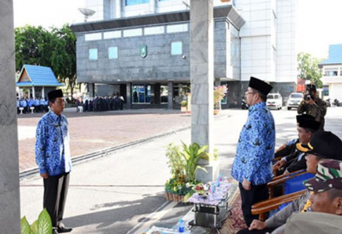 Sampaikan Pesan Mendagri, Sekda Bengkalis Ajak ASN Tingkatkan Kinerja