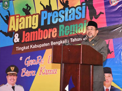 Ajang Prestasi dan Jambore Remaja, Bupati Ajak ‘GenRe Dulu Baru Kamu’