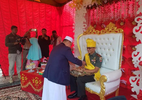 Danrem 031/WB Kunjungan Kerja Ke Kabupaten Rohil