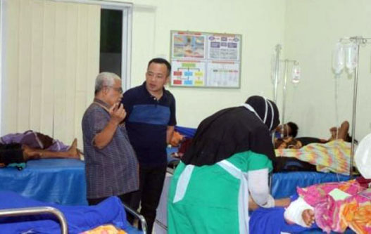 Tabung Gas Meledak, 10 Buruh di Inhil Mengalami Luka Bakar dan Robek