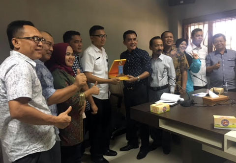 Sharing Dan Gali Ilmu Aset Daerah, Pansus Ranperda Aset Kunjungi Pemko Bandung