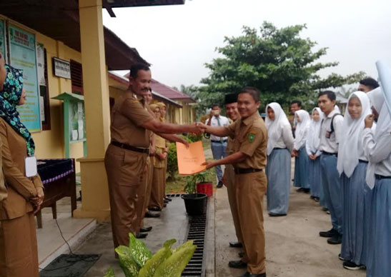 SMA Negeri 1 Kepenuhan Laksanakan UUBK Tahun 2018