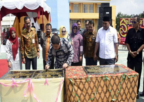 Bupati Bengkalis Resmikan Taman Muajolelo