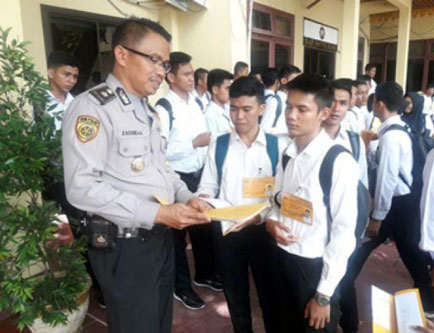 Pendaftar Membludak, Penerimaan Calon Siswa Polri TA 2018 Polresta Pekanbaru Ditutup