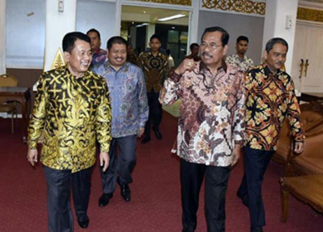 Bupati Bengkalis Hadiri Ramah Tamah bersama Jaksa Agung di Pekanbaru