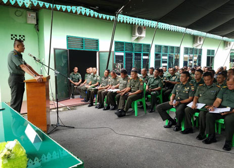 Danrem 031/Wira Bima Kunker Ke Kodim 0301/Pekanbaru