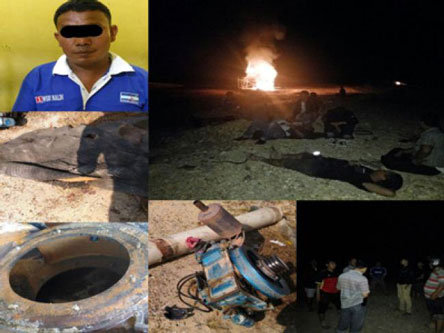 Polisi Tangkap Seorang Pelaku PETI di Sungai Batang Lombu Kuansing
