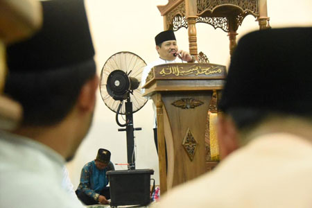 Bupati Amril: Insya Allah 2019 Pipa Air Bersih Sudah Sampai ke Desa Pedekik