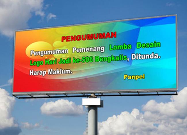 Pemkab Tunda Pengumuman Pemenang dan Launching Logo Hari Jadi ke-506 Bengkalis