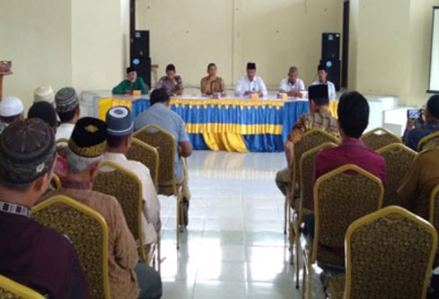 Jelang Ramadan, Baznas Siak Sosialisasi Gemar Berzakat di Kerinci Kanan