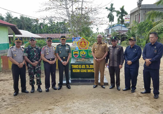 Danrem 031/Wira Bima Tutup TMMD Ke-101 di Inhil