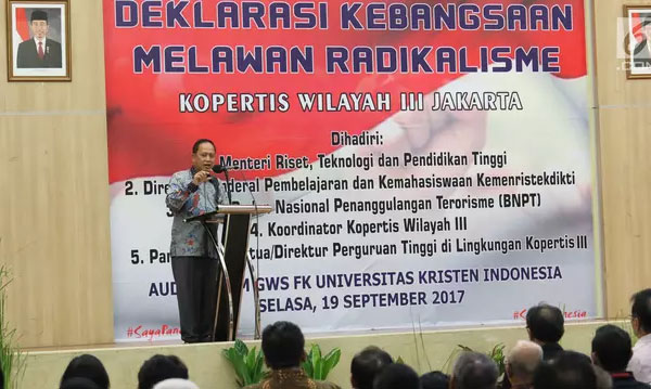 Buntut Penangkapan 3 Mahasiswa, Kemristekdikti Ancam Copot Rektor Unri