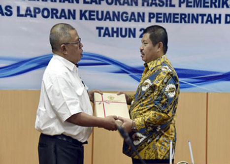 Kabupaten Bengkalis Raih Opini WTP Kelima Kalinya