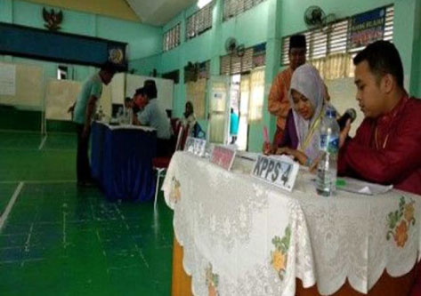 176 Warga Binaan Lapas Kelas IIA Pekanbaru Mencoblos di TPS 24