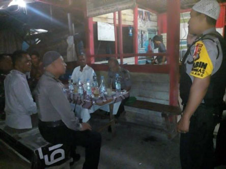 HUT Bhayangkara, Sat Binmas Polresta Pekanbaru Laksanakan Lomba Pos Kamling