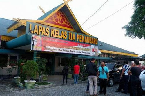 Lapas Kelas II A Pekanbaru Ditembak OTK
