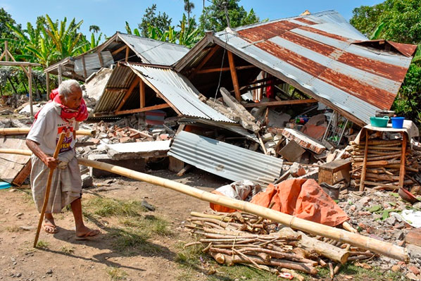 Korban Tewas Gempa di Lombok Bertambah Jadi 14, 162 Luka-Luka dan Ribuan Rumah Rusak