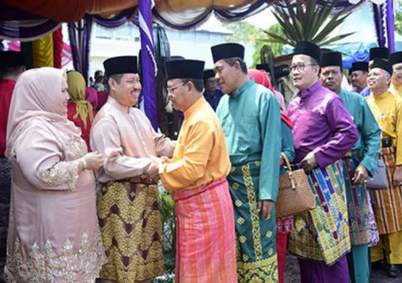 Halal Bi Halal Pemkab Bengkalis, Bupati Ajak Masyarakat Dukung Program Strategis