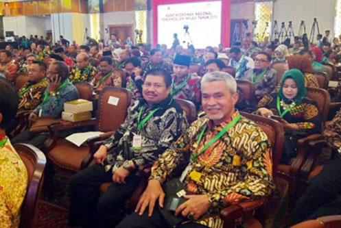 Dibuka Presiden Jokowi, Bupati Bengkalis Hadiri Rakornas TPID di Jakarta