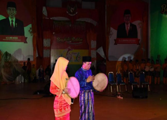 Pergelaran Malam Kesenian ‘Bengkalis Bedelau’ Resmi Dibuka