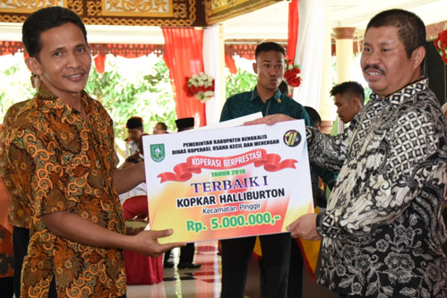 Kopkar Halliburton Duri Raih Koperasi Berprestasi Kabupaten Bengkalis 2018