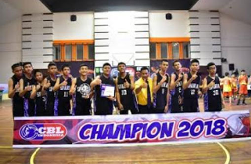 SMPN 1 Kembali Raih Juara I Junio Junior Basketball League Pekanbaru Series 2018