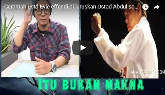 Ustaz Abdul Somad Luruskan Ceramah Evie Effendi ‘Muhammad Sesat’, Berikut Isinya