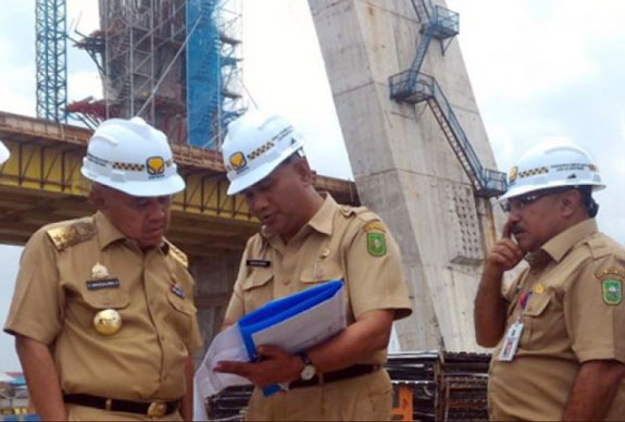 Jembatan Siak IV Difungsikan Akhir Tahun
