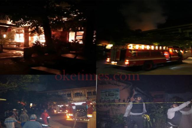 Si Jago Merah Lalap Gedung SDN 148 Labuh Baru Barat