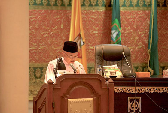Gubri Paparkan Kemajuan Riau di Rapat Paripurna Hari Jadi Provinsi Riau Ke-61