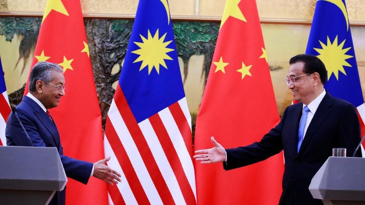 Lagi, Mahathir Batalkan Proyek Infrastruktur Dengan China
