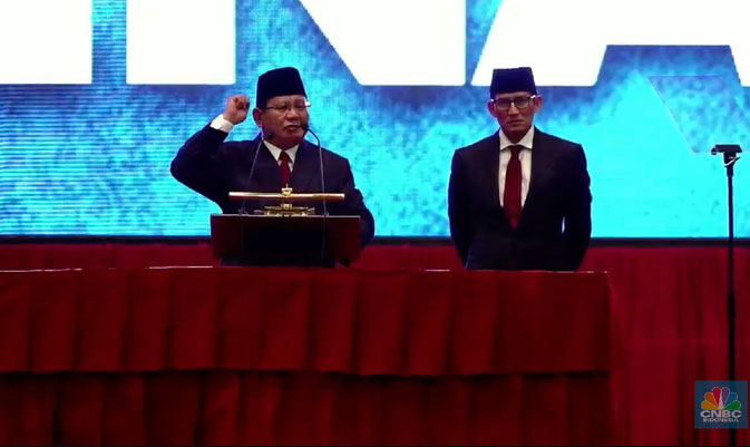 Jika Menang Pilpres, Ini 5 Program Kerja Prabowo-Sandi
