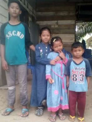 Usai Andini, Kembali Viral! Naufal Siswa SMP Di Pelalawan Urus 4 Adik Seorang Diri
