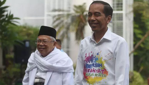 Jokowi-Ma’ruf Diprediksi Akan Tumbang di Sembilan Provinsi Ini