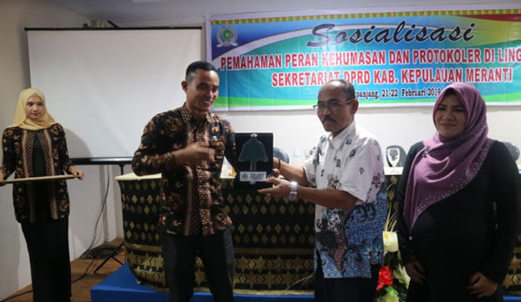 Sekretariat DPRD Meranti Sosialisasi Pemahaman Peran Kehumasan dan Protokoler