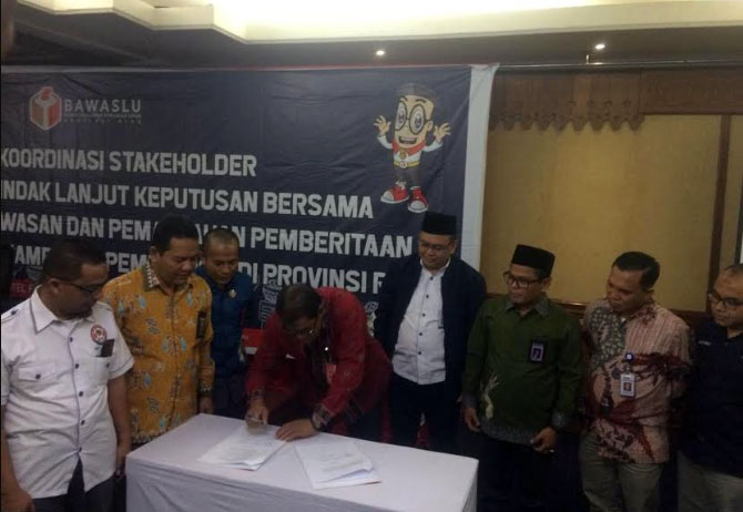 Bawaslu Ajak Semua Elemen Masyarakat Awasi Pemilu 2019