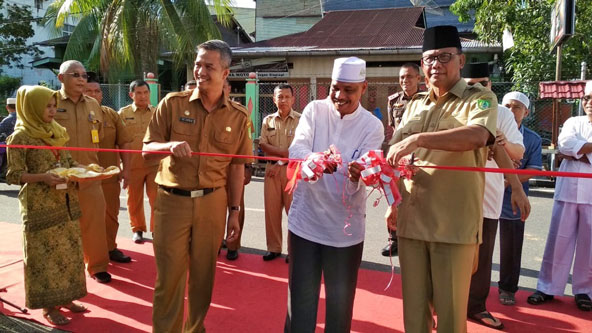 Meriahkan Bulan Ramadhan, Bupati Rohil Resmikan Pasar Ramadhan di Bagansiapiapi