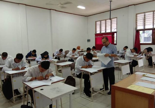 672 Calon Mahasiswa Ikuti Tes Tertulis Jalur UMPN Polbeng