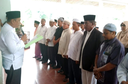 Amrizal Lantik Pengurus MUI Bandar Laksamana 2017-2022