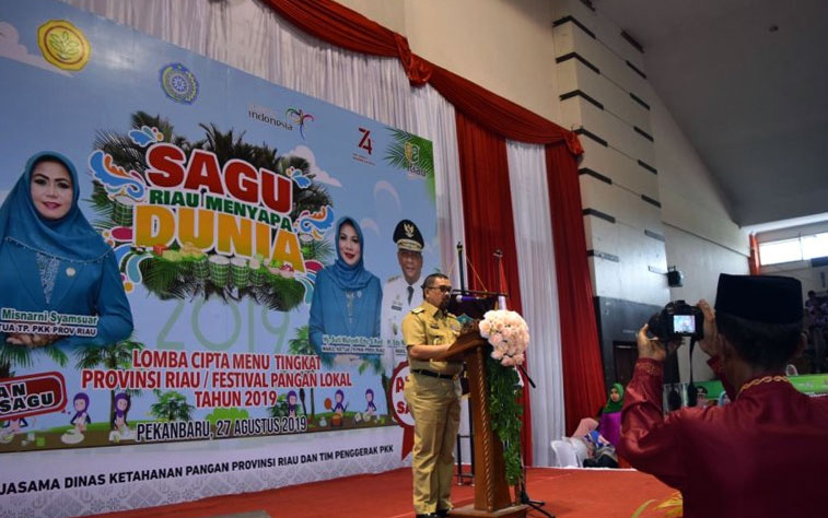 Wagubri: Potensi Sagu Riau Cukup Besar, dan Akan Mendunia