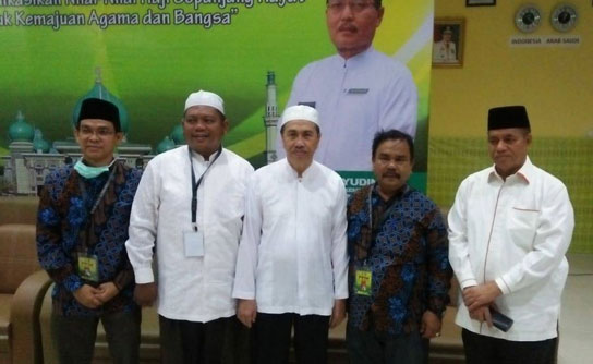 Gubri Sambut Kepulangan 443 Jemaah Haji Riau