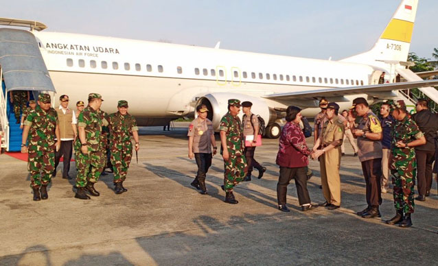 Empat Pejabat Pusat Gelar Rapat Tertutup Bersama Gubri