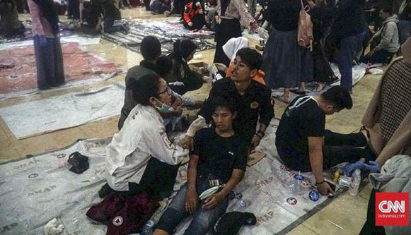 186 Mahasiswa Terluka Akibat Demo Ricuh di Depan DPRD Jabar